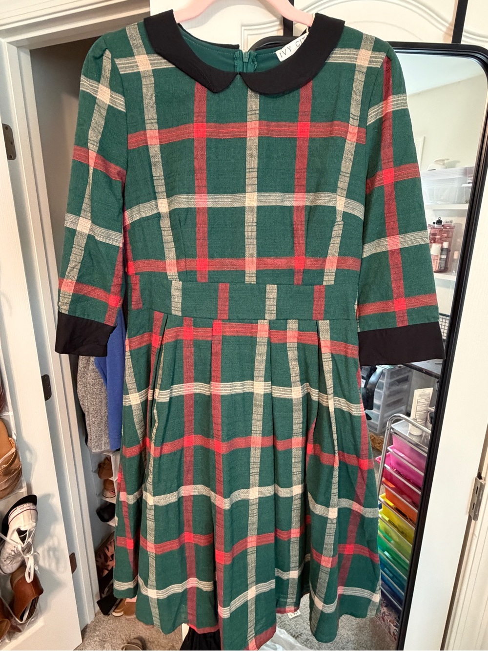 Ivy City Noel Christmas Dress, BNWT, Size M
